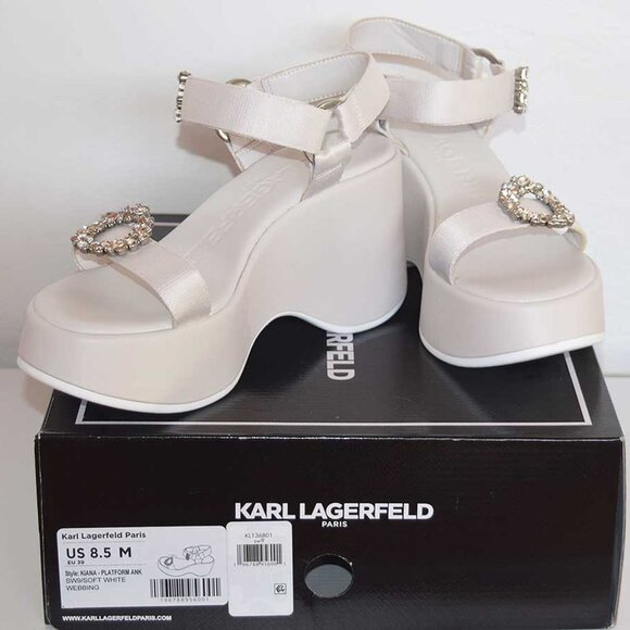 KARL LAGERFELD Kiana Platform Sandal - Picture 4 of 12